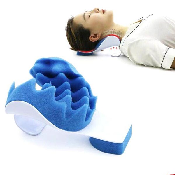 pillow massage support cervical pain device for relax align travel rest relief spine neck traction
pillow massage support cervical pain device for relax align travel rest relief spine neck traction