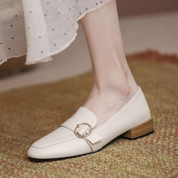 Casual shoes Inside and outside full leather soft two step foot Lefu shoes 2021 New Pearl buckle single women's flat YLSN, Black
Casual shoes Inside and outside full leather soft two step foot Lefu shoes 2021 New Pearl buckle single women's flat YLSN, Black