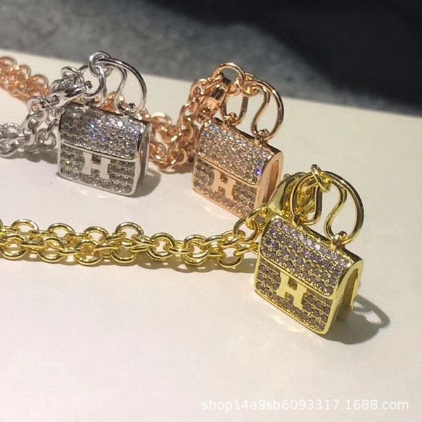 bangles bracelet h family letter sky star sligtly inlaid wit diamond kangkang bag women's net red same rose gold cain pendant, Black
bangles bracelet h family letter sky star sligtly inlaid wit diamond kangkang bag women's net red same rose gold cain pendant, Black