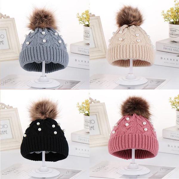 caps & hats autumn winter baby hat big pompom knitted kids girl beanie cap imitation pearls crochet solid color children toddler bonnet, Yellow
caps & hats autumn winter baby hat big pompom knitted kids girl beanie cap imitation pearls crochet solid color children toddler bonnet, Yellow