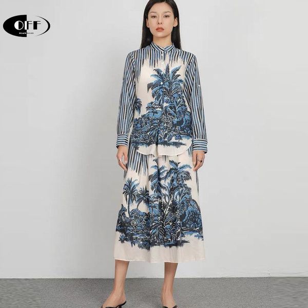 women's blouses & shirts designer runway summer autumn vintage stripe floral long loose fashion casual retro women clothes femme, White
women's blouses & shirts designer runway summer autumn vintage stripe floral long loose fashion casual retro women clothes femme, White