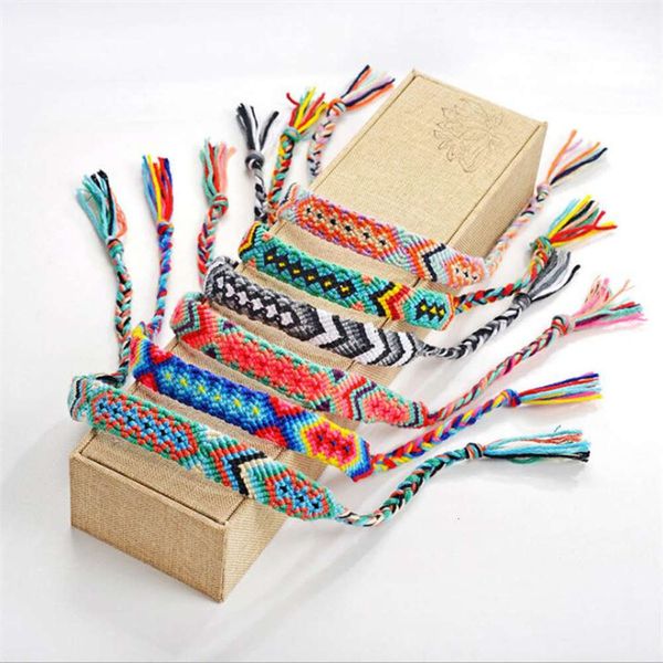 hand catenary bohemian ethnic style woven bracelet fluorescent colorful totem ornament nepalese hand rope, Black
hand catenary bohemian ethnic style woven bracelet fluorescent colorful totem ornament nepalese hand rope, Black