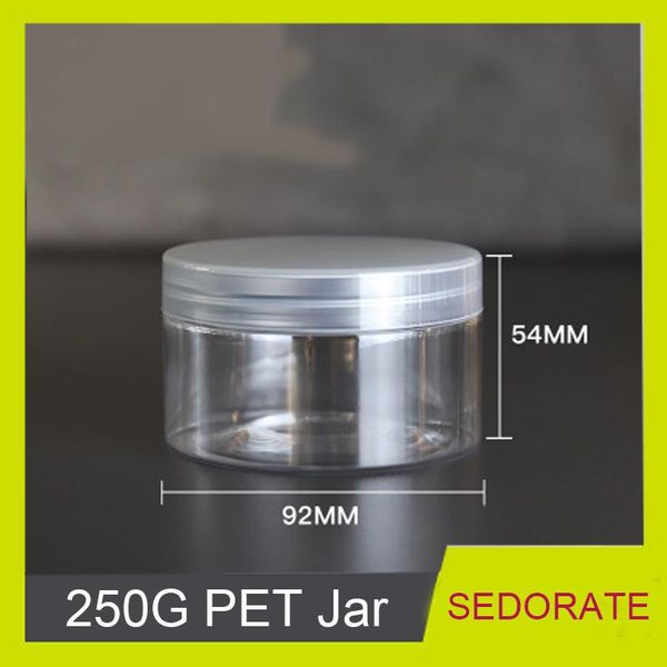 storage bottles & jars sedorate 30 pcs/lot plastic clear jar with lid 250g powder container 250ml cosmetics refill bottle travel case yst001
storage bottles & jars sedorate 30 pcs/lot plastic clear jar with lid 250g powder container 250ml cosmetics refill bottle travel case yst001