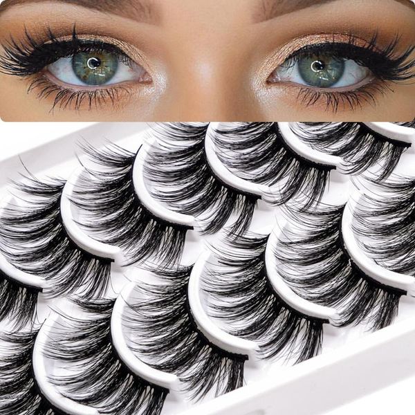 false eyelashes magefy 10 pairs box natural 3d eyelash extension fluffy crissross synthesis makeup dramatic lashes mink soft faux cils set
false eyelashes magefy 10 pairs box natural 3d eyelash extension fluffy crissross synthesis makeup dramatic lashes mink soft faux cils set