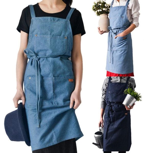 aprons q0ka fashion denim apron for chef kitchen cooking baking bbq grill men women coffee shop halter
aprons q0ka fashion denim apron for chef kitchen cooking baking bbq grill men women coffee shop halter
