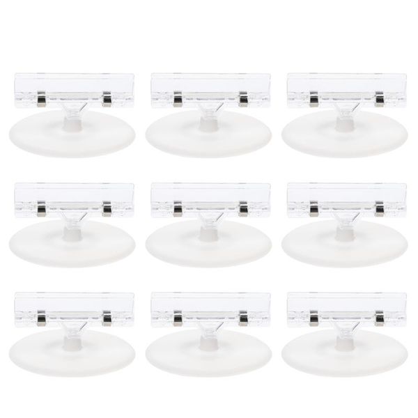 hangers & racks 10pcs advertising clip shelf supermarket price tag double label display round base
hangers & racks 10pcs advertising clip shelf supermarket price tag double label display round base