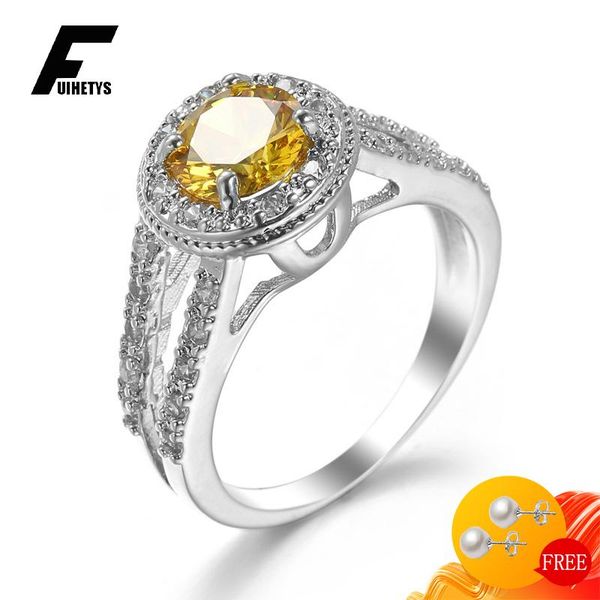 cluster rings fashion women ring 925 silver jewelry round citrine zircon gemstone finger for wedding engagement accessories wholesale, Golden;silver
cluster rings fashion women ring 925 silver jewelry round citrine zircon gemstone finger for wedding engagement accessories wholesale, Golden;silver