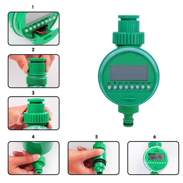intelligent garden water timers automatic sprinkler irrigation timer controllers watering equipments
intelligent garden water timers automatic sprinkler irrigation timer controllers watering equipments