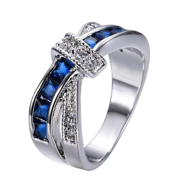 cluster rings 925 sterling silver ring with zircon inlaid royal blue for feminine charm jewelry gifts, Golden;silver
cluster rings 925 sterling silver ring with zircon inlaid royal blue for feminine charm jewelry gifts, Golden;silver