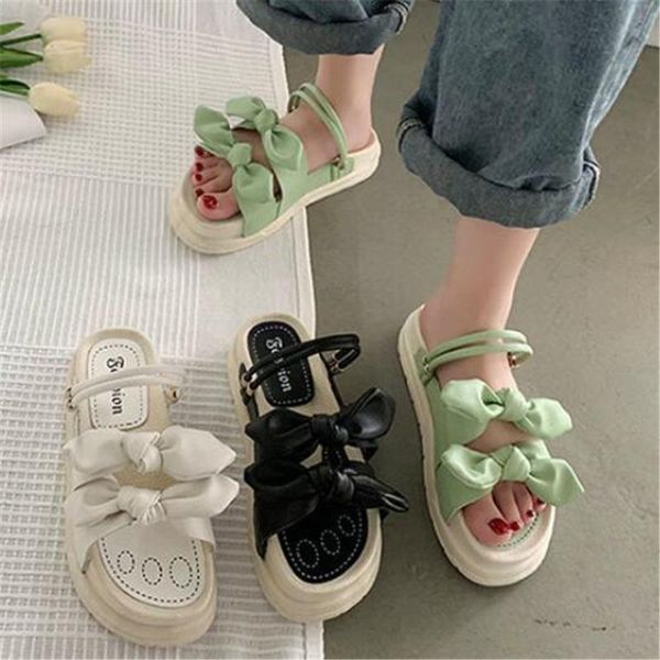 sandals thick bottom muffin roman female 2021 summer student flat shoes women fashion bow two wear beach slippers, Black
sandals thick bottom muffin roman female 2021 summer student flat shoes women fashion bow two wear beach slippers, Black