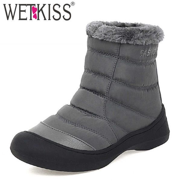 wetkiss waterproof snow boots women down cotton ankle booties zip shoes female round toe flat shoes girl ladies winter 210630, Black
wetkiss waterproof snow boots women down cotton ankle booties zip shoes female round toe flat shoes girl ladies winter 210630, Black