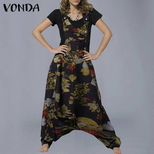 rompers womenjumpsuits 2021 vonda female overalls floral wide leg pants casual playsuits female drop crotch playsuits plus size, Black;white
rompers womenjumpsuits 2021 vonda female overalls floral wide leg pants casual playsuits female drop crotch playsuits plus size, Black;white