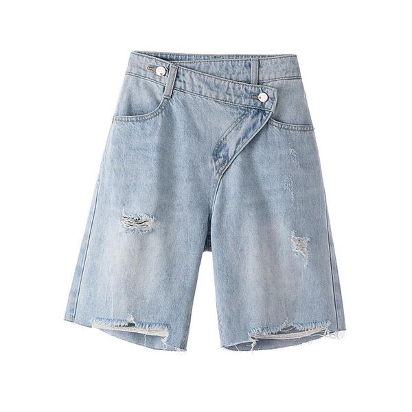 women's jeans l-4xl casual five-point 2021 summer style high waist loose slim denim shorts fashion clothing, Blue
women's jeans l-4xl casual five-point 2021 summer style high waist loose slim denim shorts fashion clothing, Blue