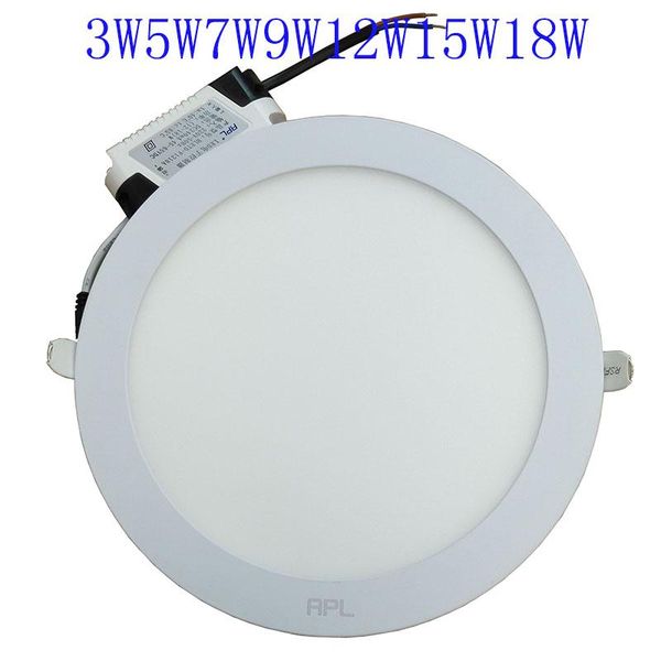 led panel light ceiling round embeded 3w5w7w9w12w15w18w well for home/office/store/mall/motel/school /showroom lights
led panel light ceiling round embeded 3w5w7w9w12w15w18w well for home/office/store/mall/motel/school /showroom lights