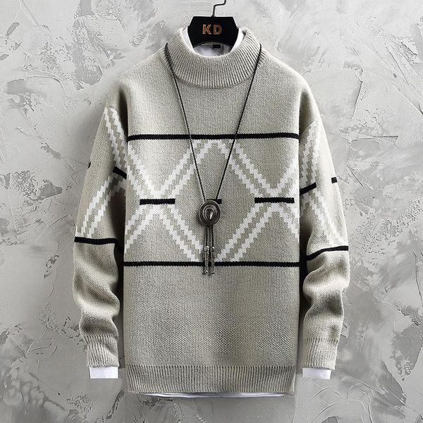 men's sweaters 2021 winter thick warm round neck sweater pullover fashion harajuku hip-hop brushed men, White;black
men's sweaters 2021 winter thick warm round neck sweater pullover fashion harajuku hip-hop brushed men, White;black