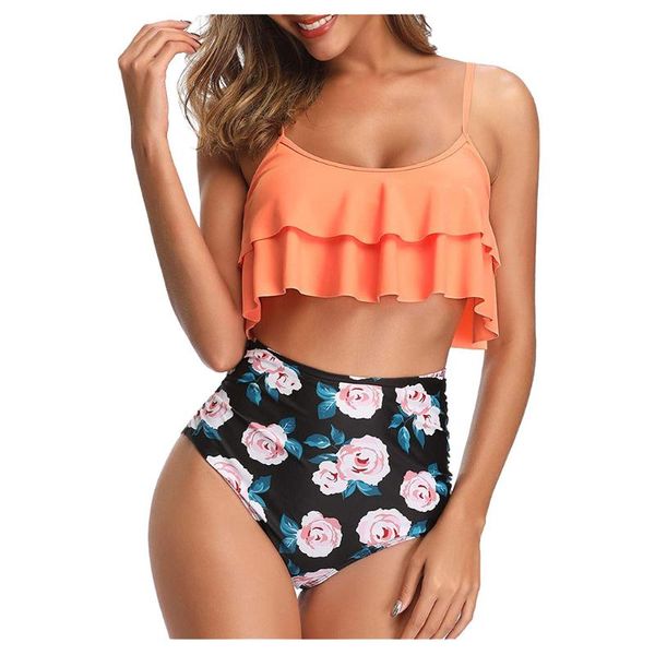 women's swimwear women beachwear print hight waist bandage bikini set push-up swimsuit fashion leisure wild early spring trend, White;black
women's swimwear women beachwear print hight waist bandage bikini set push-up swimsuit fashion leisure wild early spring trend, White;black