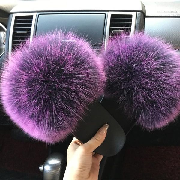 women's real fur slipper furry summer beach sandals flip flop slides flats female outdoor shoes fluffy slippers, Black
women's real fur slipper furry summer beach sandals flip flop slides flats female outdoor shoes fluffy slippers, Black