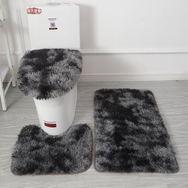 carpets 3pcs/set soft shaggy toilet bath mat solid color bathroom water absorption doormat gradient gray yellow black home decor carpet
carpets 3pcs/set soft shaggy toilet bath mat solid color bathroom water absorption doormat gradient gray yellow black home decor carpet