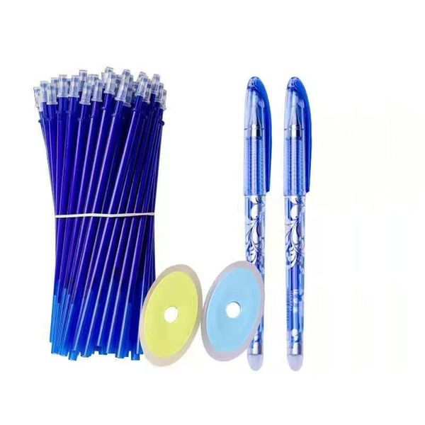 gel pens 0.5mm blue black ink pen erasable refill rod washable handle school writing stationery
gel pens 0.5mm blue black ink pen erasable refill rod washable handle school writing stationery