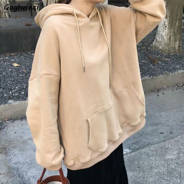 women's hoodies & sweatshirts with hat women solid simple thickening loose womens winter outwear students korean style harajuku all-mat, Black
women's hoodies & sweatshirts with hat women solid simple thickening loose womens winter outwear students korean style harajuku all-mat, Black