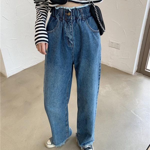 women's jeans alien kitty elastic waist tassel chic blue loose all match 2021 denim high plus stylish cowboy casual wide leg pants
women's jeans alien kitty elastic waist tassel chic blue loose all match 2021 denim high plus stylish cowboy casual wide leg pants