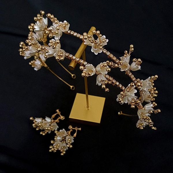 hair clips & barrettes european and american hand-made lily of the valley double headband bridal wedding headdress super fairy style retro, Golden;silver
hair clips & barrettes european and american hand-made lily of the valley double headband bridal wedding headdress super fairy style retro, Golden;silver