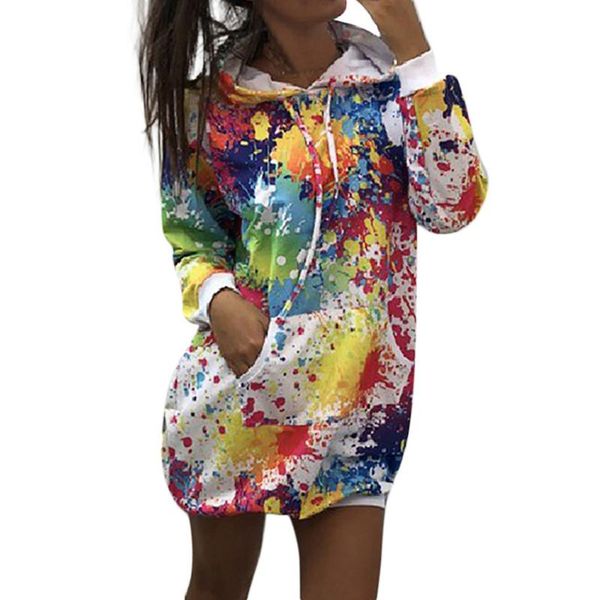 women's hoodies & sweatshirts tie dyeing harajuku fashion womens colorful print sweatshirt hooded overcoat blouse sudaderas para mujer, Black
women's hoodies & sweatshirts tie dyeing harajuku fashion womens colorful print sweatshirt hooded overcoat blouse sudaderas para mujer, Black