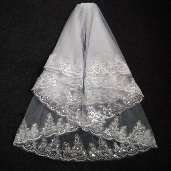 bridal veils 2021 fashion two layer veil white ivory tulle wedding with comb lace edge accessories in stock, Black
bridal veils 2021 fashion two layer veil white ivory tulle wedding with comb lace edge accessories in stock, Black