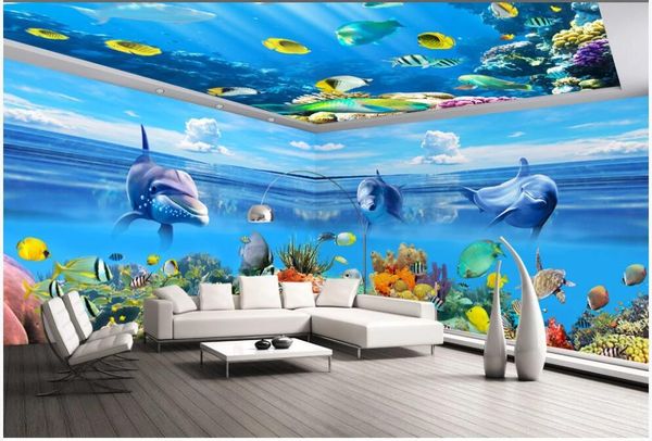 wallpapers custom po mural 3d wallpaper fantasy ocean dolphin coral fish full house backdround decor living room for wall 3 d
wallpapers custom po mural 3d wallpaper fantasy ocean dolphin coral fish full house backdround decor living room for wall 3 d