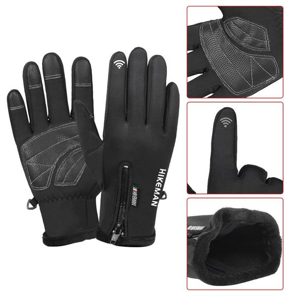 thermal ski gloves winter fleece waterproof snowboard snow motorcycle skiing sportswear cycling, Black
thermal ski gloves winter fleece waterproof snowboard snow motorcycle skiing sportswear cycling, Black