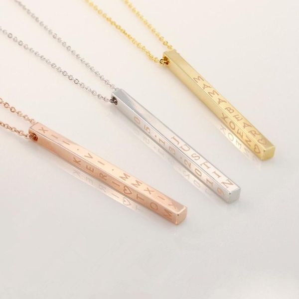 pendant necklaces coordinate necklace custom for women, personalized jewelry name necklace, 3d gold vertical christmas gift, Silver
pendant necklaces coordinate necklace custom for women, personalized jewelry name necklace, 3d gold vertical christmas gift, Silver