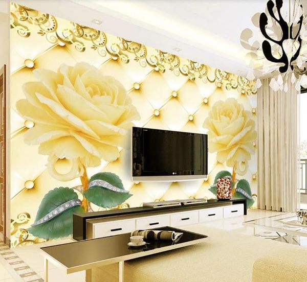wallpapers 3d wallpaper customized luxury golden jewelry rose flower wall mural living room po home decor
wallpapers 3d wallpaper customized luxury golden jewelry rose flower wall mural living room po home decor