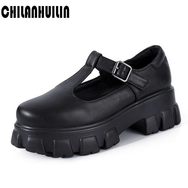 dress shoes classic t-strap retro lolita women pumps fashion buckle round toe girls slip-on office lady casual platform, Black
dress shoes classic t-strap retro lolita women pumps fashion buckle round toe girls slip-on office lady casual platform, Black