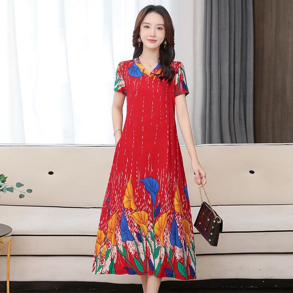 party dresses dress women cotton floral print vintage beach 2021 short sleeve plus size, White;black
party dresses dress women cotton floral print vintage beach 2021 short sleeve plus size, White;black