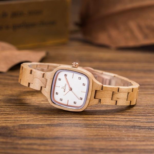 wristwatches luxury fashion women's wooden watches handmade maple wood japan miyota quartz wrist watch birthday gift valentine's d, Slivery;brown
wristwatches luxury fashion women's wooden watches handmade maple wood japan miyota quartz wrist watch birthday gift valentine's d, Slivery;brown