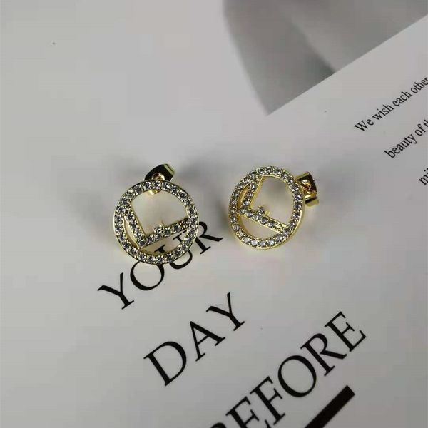 full diamond earrings, fashionable temperament, versatile sweet ins style earrings, Golden
full diamond earrings, fashionable temperament, versatile sweet ins style earrings, Golden