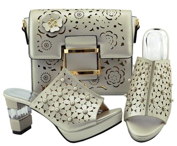 sale silver women shoes match bag set with big beads design african and handbag for dress ym007,heel 8.5cm, Black
sale silver women shoes match bag set with big beads design african and handbag for dress ym007,heel 8.5cm, Black