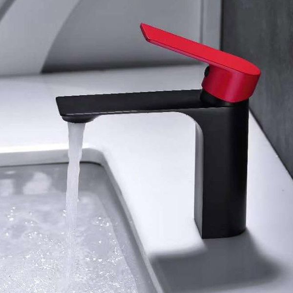 bathroom basin mixer faucets bath sink faucet black and red brass single handle hole tap grifo lavabo wash cold
bathroom basin mixer faucets bath sink faucet black and red brass single handle hole tap grifo lavabo wash cold