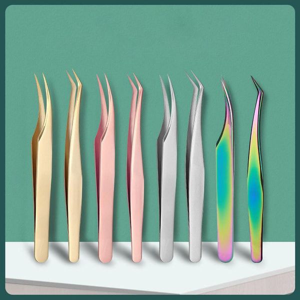 eyebrow tools & stencils stainless steel eyelash tweezers high precision anti-static design lashes extensions professional makeup tool
eyebrow tools & stencils stainless steel eyelash tweezers high precision anti-static design lashes extensions professional makeup tool
