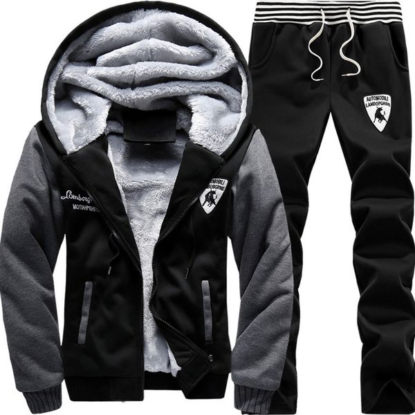 men's sportswear 2021 winter + set two piece hoodie fashion slim fit letter printed men's jogging set, Gray
men's sportswear 2021 winter + set two piece hoodie fashion slim fit letter printed men's jogging set, Gray