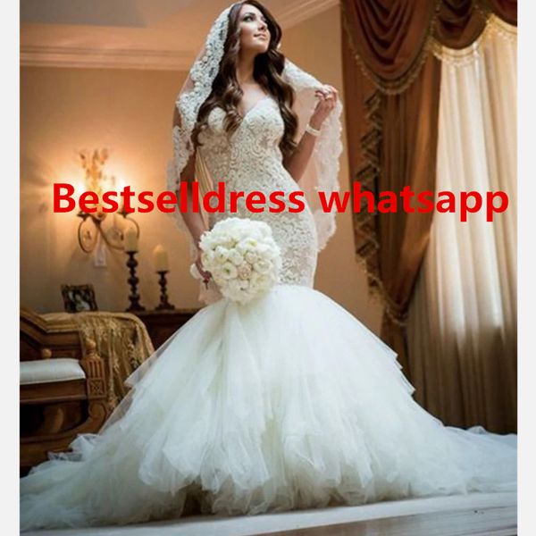 modest mermaid wedding dresses off the shoulder bridal gowns beaded appliques lace arabic bride formal vestido de novia custom made, White
modest mermaid wedding dresses off the shoulder bridal gowns beaded appliques lace arabic bride formal vestido de novia custom made, White