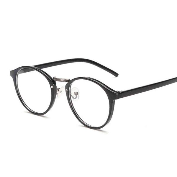 ins black plain flat lens with artistic spectacle frame for men and womenmwqy, White;black
ins black plain flat lens with artistic spectacle frame for men and womenmwqy, White;black