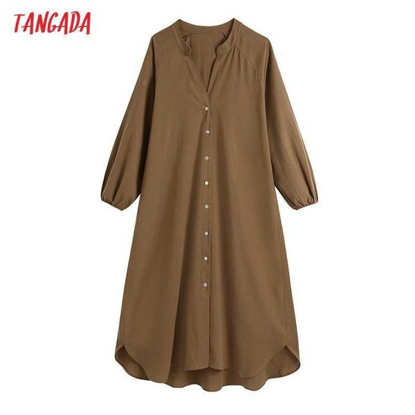 tangada women chic fashion solid asymmetric linen shirt dress vintage long sleeve button-up female dresses mujer be918 210609, Black;gray
tangada women chic fashion solid asymmetric linen shirt dress vintage long sleeve button-up female dresses mujer be918 210609, Black;gray