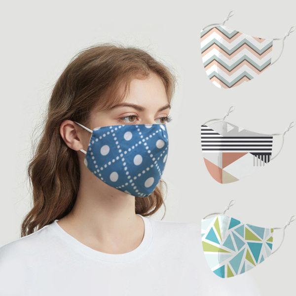 cotton geometrically three printed layer dust proof breathable cloth mask 
cotton geometrically three printed layer dust proof breathable cloth mask