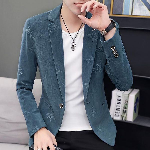 men's suits & blazers 2021 autumn velveteen small suit slim jacket korean version of the solid color dress black, White;black
men's suits & blazers 2021 autumn velveteen small suit slim jacket korean version of the solid color dress black, White;black