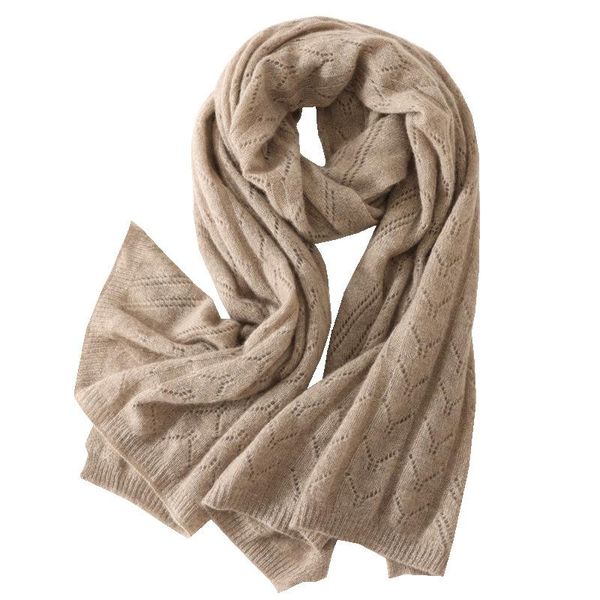 scarves scarf2021 autumn and winter pure cashmere scarf women's hollow solid color long shawl warm 100 knitted, Blue;gray
scarves scarf2021 autumn and winter pure cashmere scarf women's hollow solid color long shawl warm 100 knitted, Blue;gray