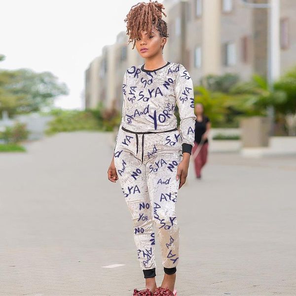 letter print tracksuits graffiti plus size women's set long sleeve t-shirt jogger pants suit tracksuit two piece sets fitness outfits x, Gray
letter print tracksuits graffiti plus size women's set long sleeve t-shirt jogger pants suit tracksuit two piece sets fitness outfits x, Gray