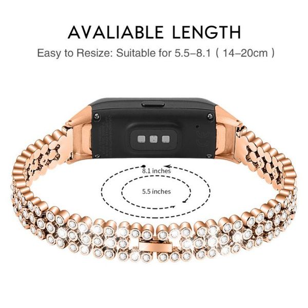 watch bands band strap round shiny rhinestone decorative metal bracelet replacement, Black;brown
watch bands band strap round shiny rhinestone decorative metal bracelet replacement, Black;brown