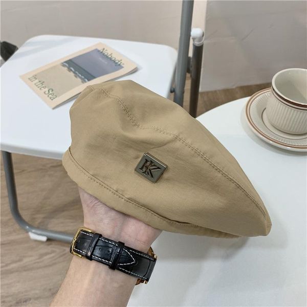 berets 202103-2508744 spring designer style metal hollow letters quick drying fabric beret hat men women leisure painter, Blue;gray
berets 202103-2508744 spring designer style metal hollow letters quick drying fabric beret hat men women leisure painter, Blue;gray