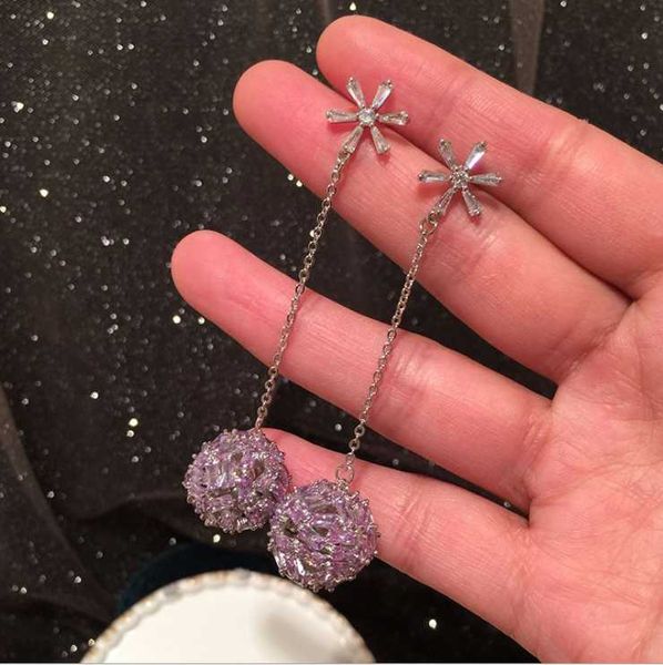 dangle & chandelier hollow ball earrings long tassel temperament petal green purple spring, Silver
dangle & chandelier hollow ball earrings long tassel temperament petal green purple spring, Silver